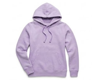 Sweat à capuche rose