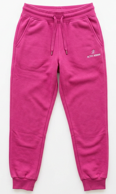 Jogging rose femme